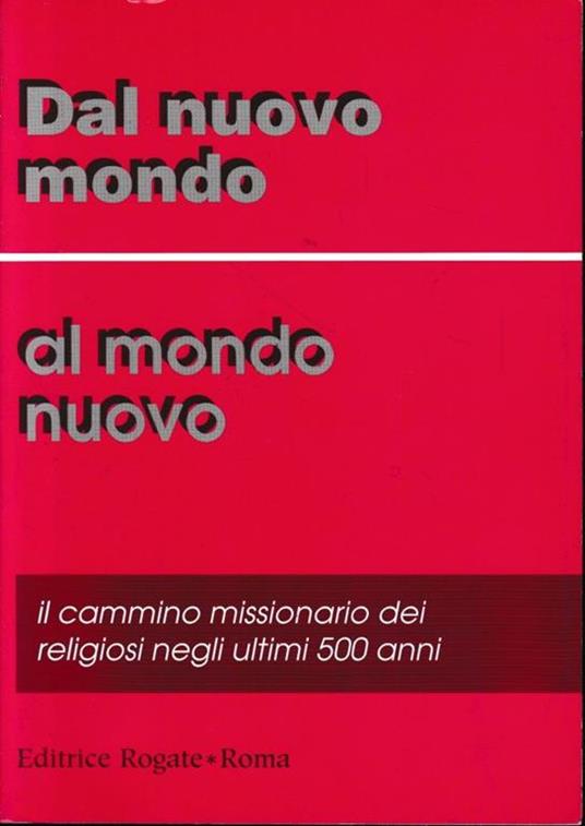 Dal nuovo mondo al mondo nuovo - copertina