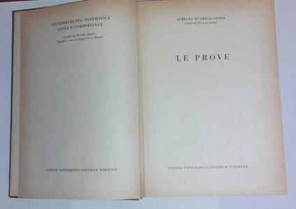 Le prove - Aurelio Scardaccione - copertina