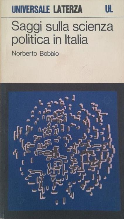 Saggi sulla scienza politica in Italia - Norberto Bobbio - copertina