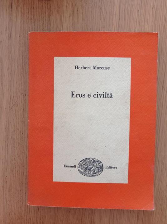 Eros e civiltà - Herbert Marcuse - copertina