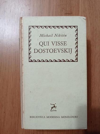 Qui visse Dostoevskij - copertina