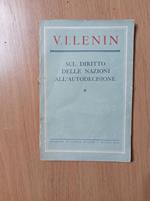 Sul diritto delle nazioni all'autodecisione