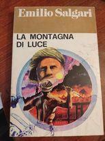 La montagna di luce - Emilio Salgari - copertina