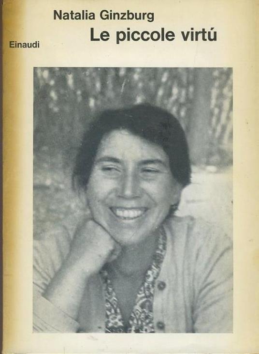 Le piccole virtù - Natalia Ginzburg - copertina