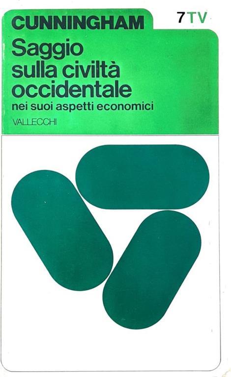 Saggio sulla civiltà occidentale nei suoi aspetti economici - William Cunningham - copertina