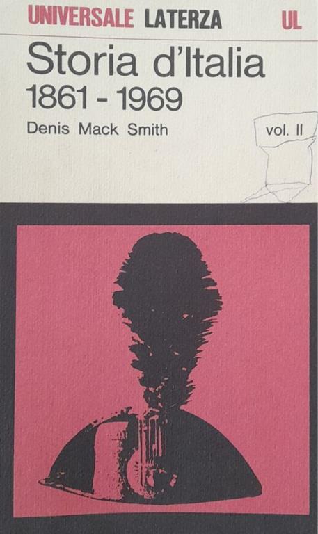 Storia d'Italia 1861-1969 (vol. II) - Denis Mack Smith - copertina