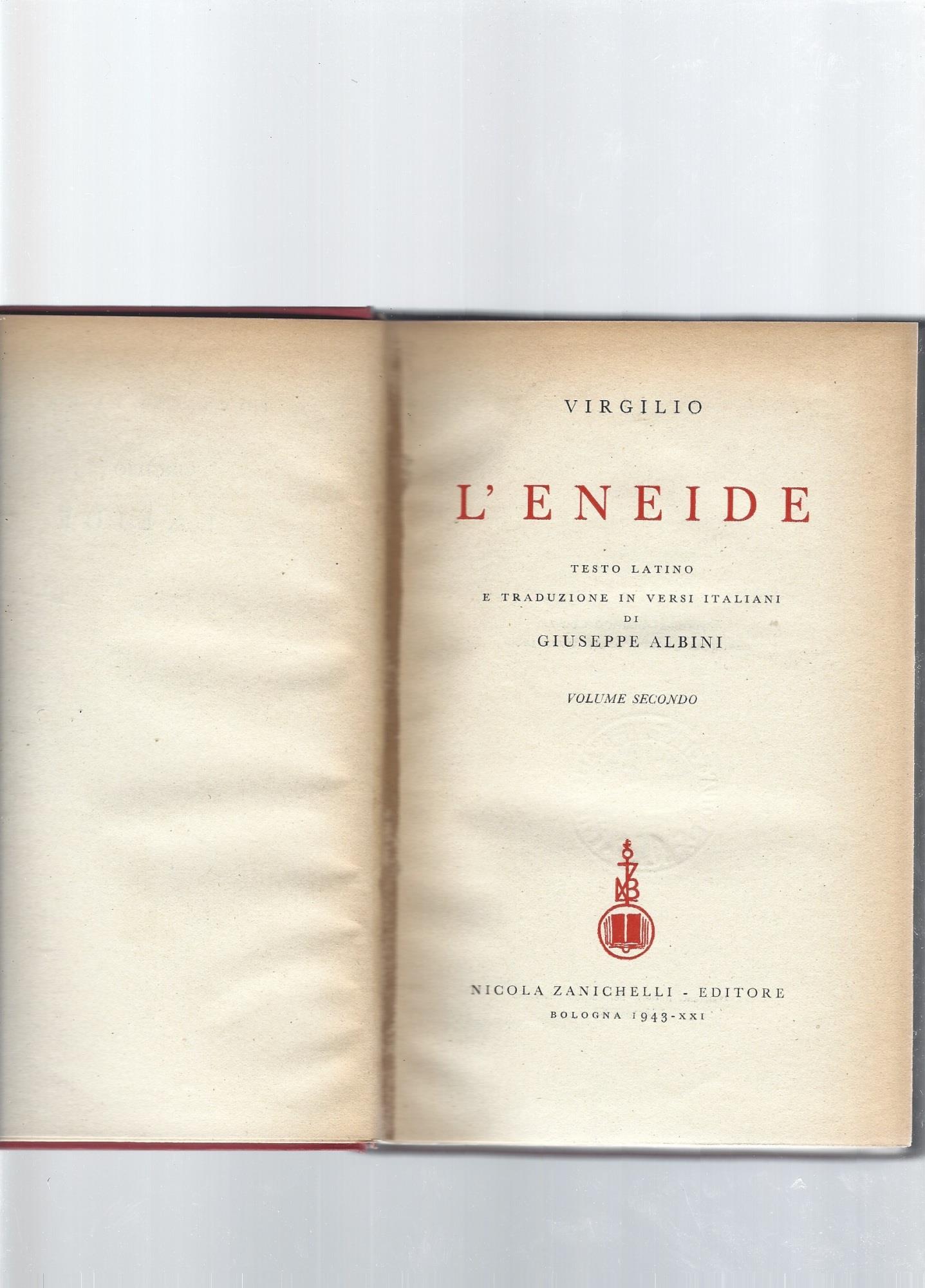 L' Eneide, 2 volumi