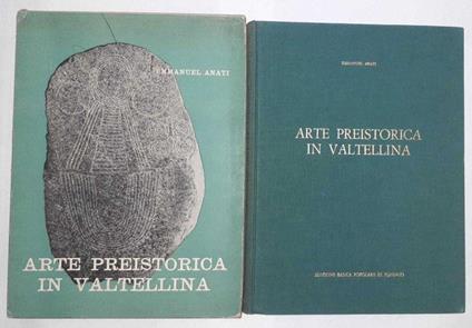 Arte preistorica in Valtellina - Emmanuel Anati - copertina