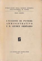 L' eccesso di potere amministrativo e il giudice ordinario
