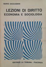 Lezioni di diritto economia e sociologia