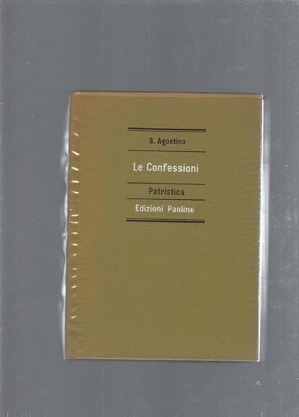 Le confessioni - Agostino (sant') - copertina