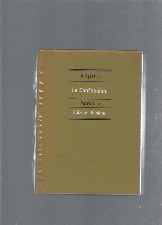 Le confessioni - Agostino (sant') - copertina