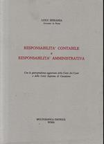 Responsabilità contabile e responsabilità amministrativa