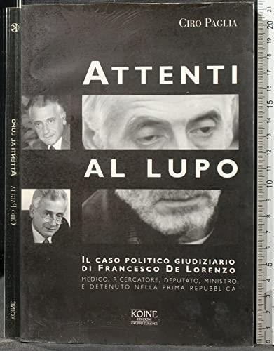 Attenti Al Lupo - Ciro Paglia - copertina