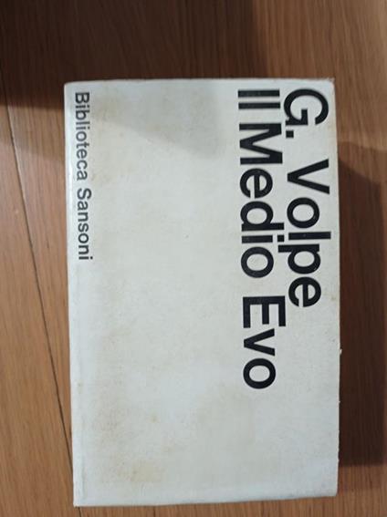 Il Medio Evo - G. Antonio Volpi - copertina