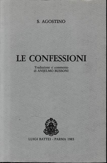 Le confessioni - Agostino (sant') - copertina