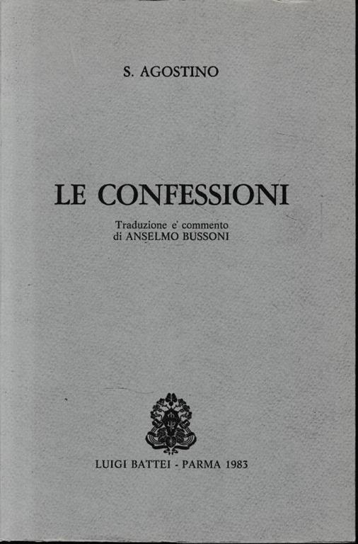 Le confessioni - Agostino (sant') - copertina