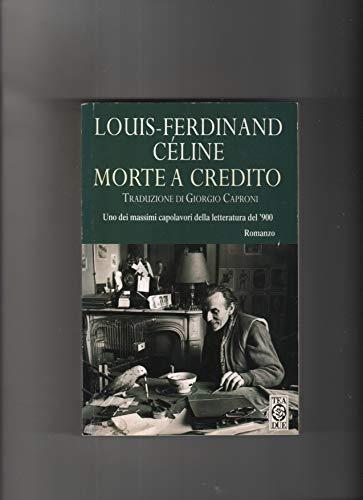 Morte a credito - Louis-Ferdinand Céline - copertina