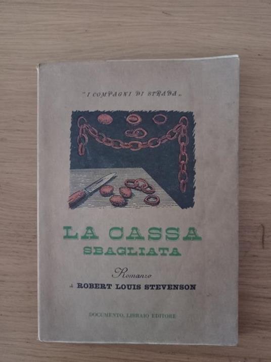 La cassa sbagliata - Robert Louis Stevenson - copertina