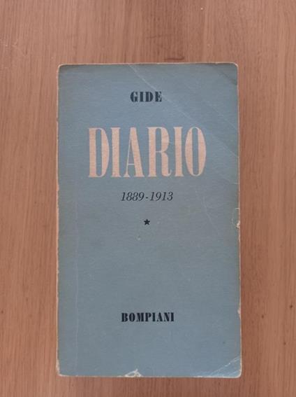 Diario Vol. I (1839 - 1913) Vol. II (1914 - 1927) - André Gide - copertina
