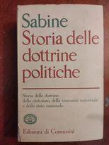 Storia delle dottrine politiche - George H. Sabine - copertina
