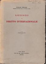 Lezioni di Diritto Internazionale. Parte prima