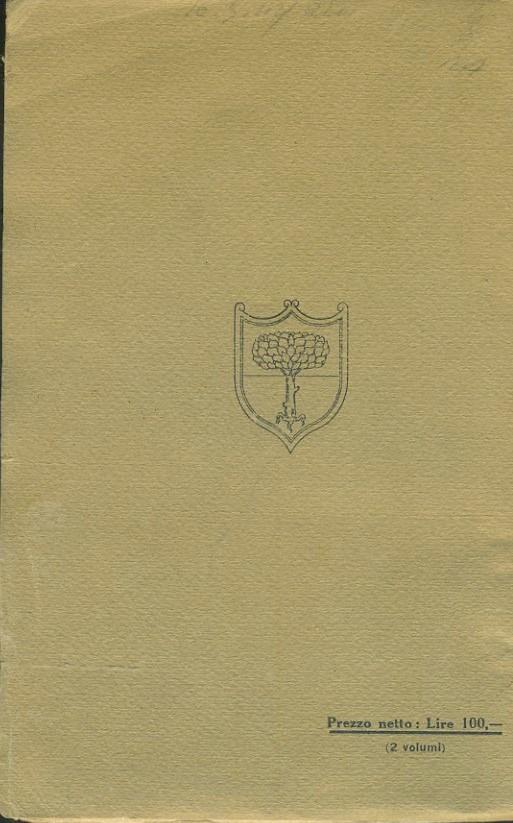 Storia dei greci dalle origini alla fine sel secolo V. 2 volumi