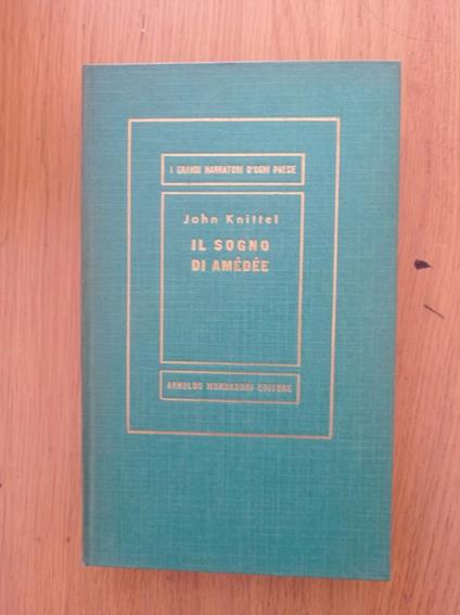 Il sogno di Amedee - John Knittel - copertina