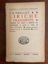 Liriche e frammenti