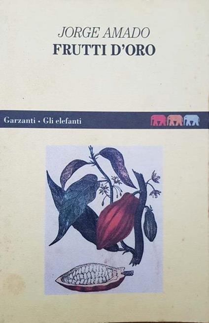 Frutti d'oro - Jorge Amado - copertina