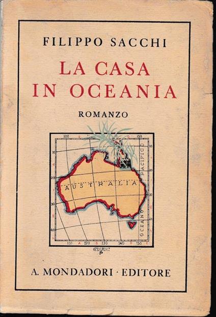 La casa in Oceania - Filippo Sacchi - copertina