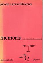 Memoria. Piccole e grandi diversità