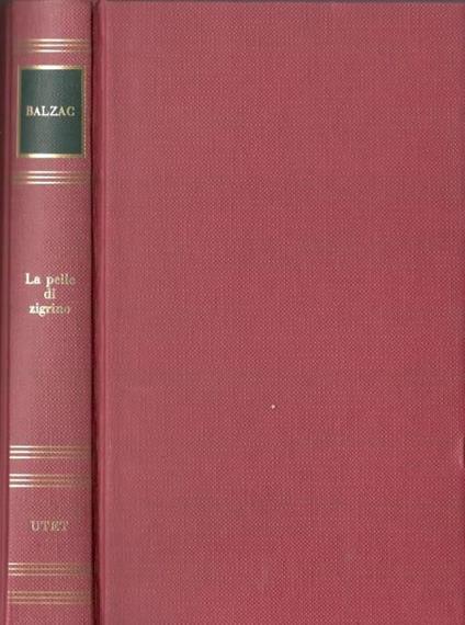 La pelle di zigrino - Honoré de Balzac - copertina