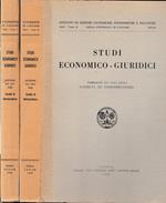 Studi Economico-Giuridici, vol. XLIV - tomi I e II. Due volumi