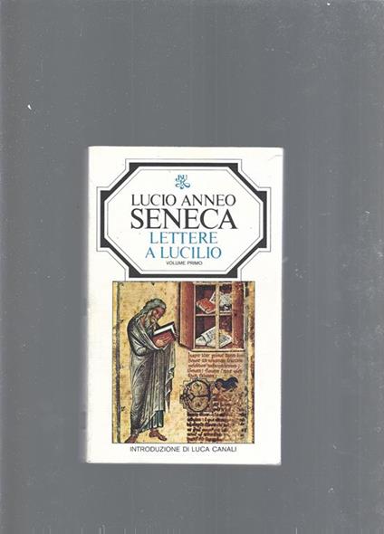 Lettere a Lucilio, 2 vol - Lucio Anneo Seneca - copertina
