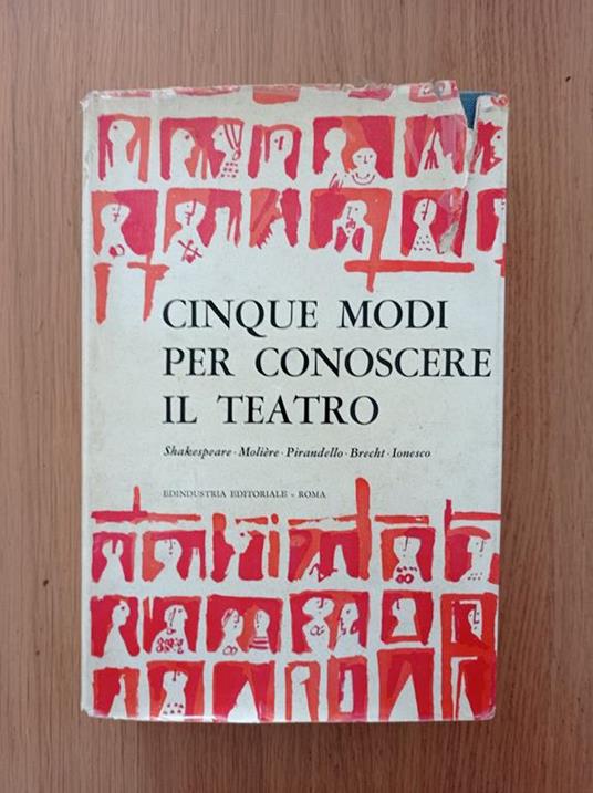 Cinque modi per conoscere il teatro - copertina