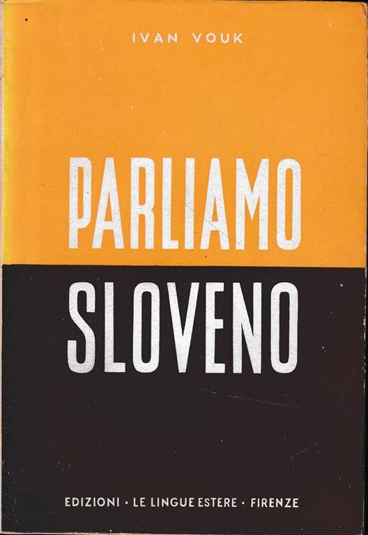 Parliamo Sloveno - copertina