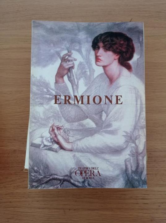 Ermione stagione 1990 - 1991 TEATRO DELL'OPERA DI ROMA - copertina