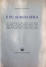 E fu subito sera