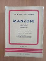 Manzoni poeta romanziere pensatore