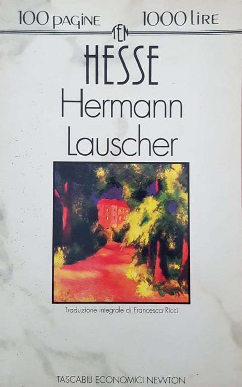 Hermann Lauscher - Hermann Hesse - copertina