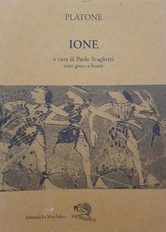 Ione. Testo greco a fronte - Platone - copertina