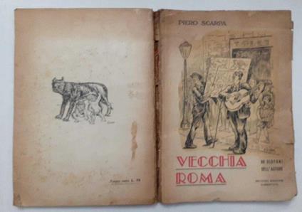 Vecchia Roma - Piero Scarpa - copertina