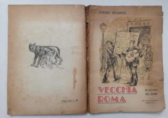 Vecchia Roma - Piero Scarpa - copertina