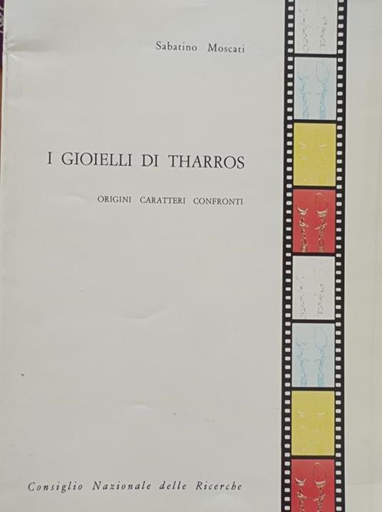 I gioielli di Tharros - Sabatino Moscati - copertina