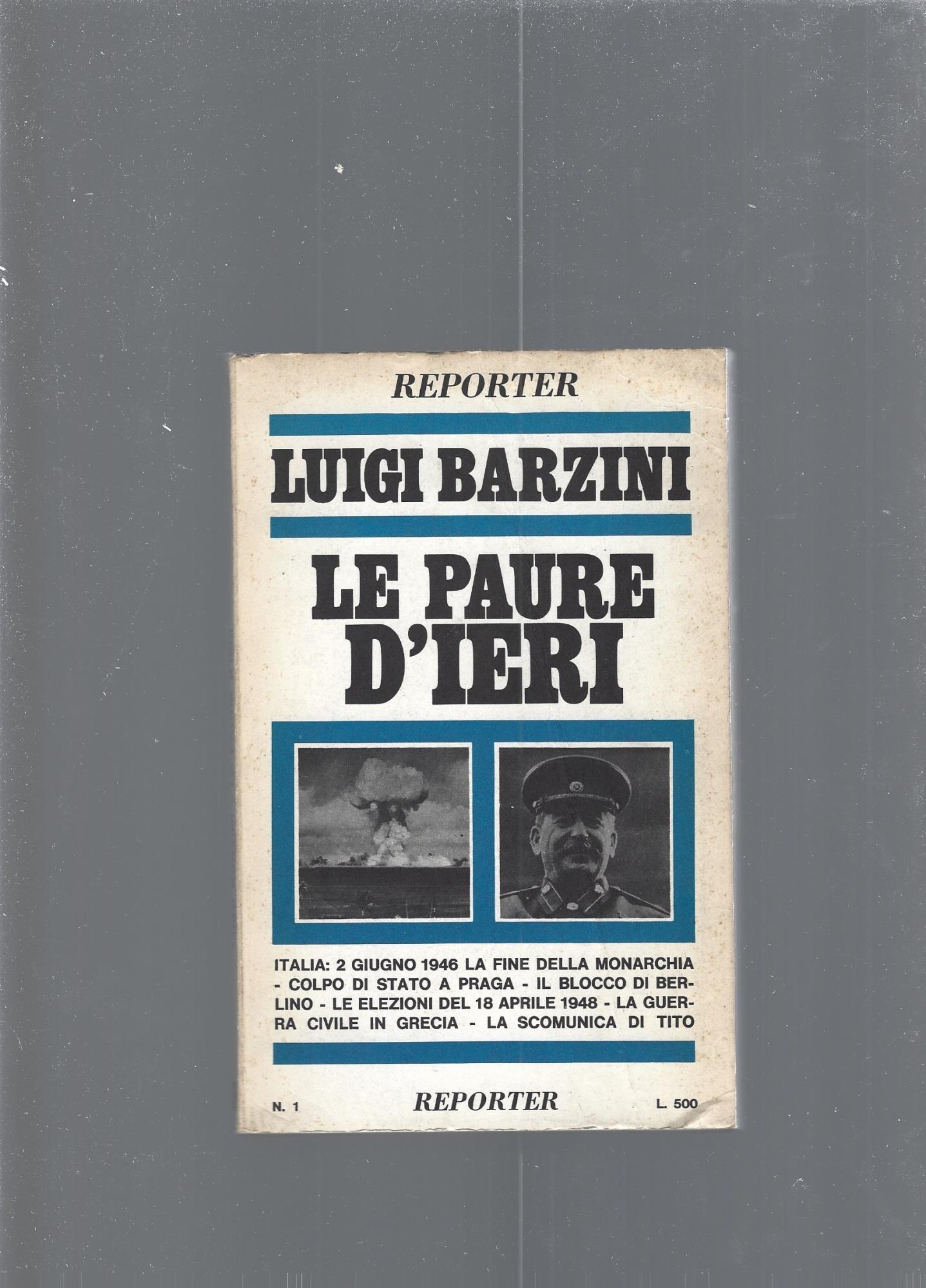 Le paure d'ieri