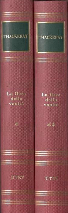 La fiera della vanità, volume primo e volume secondo - copertina
