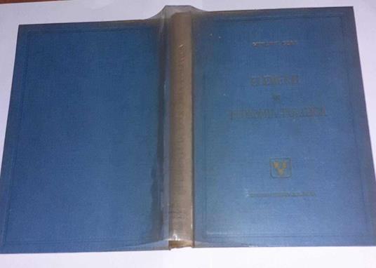 Elementi di economia politica - Giovanni Gera - copertina