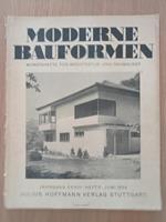 Moderne Bauformen Monatshefte Fur Architektur Und Raumkunst