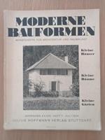 Moderne Bauformen Monatshefte Fur Architektur Und Raumkunst